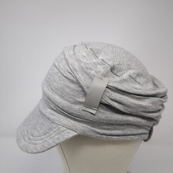 Focus Care Cadet Army Cap Gray One Size Stretchable Lightweight Blank - Picture 3 of 10